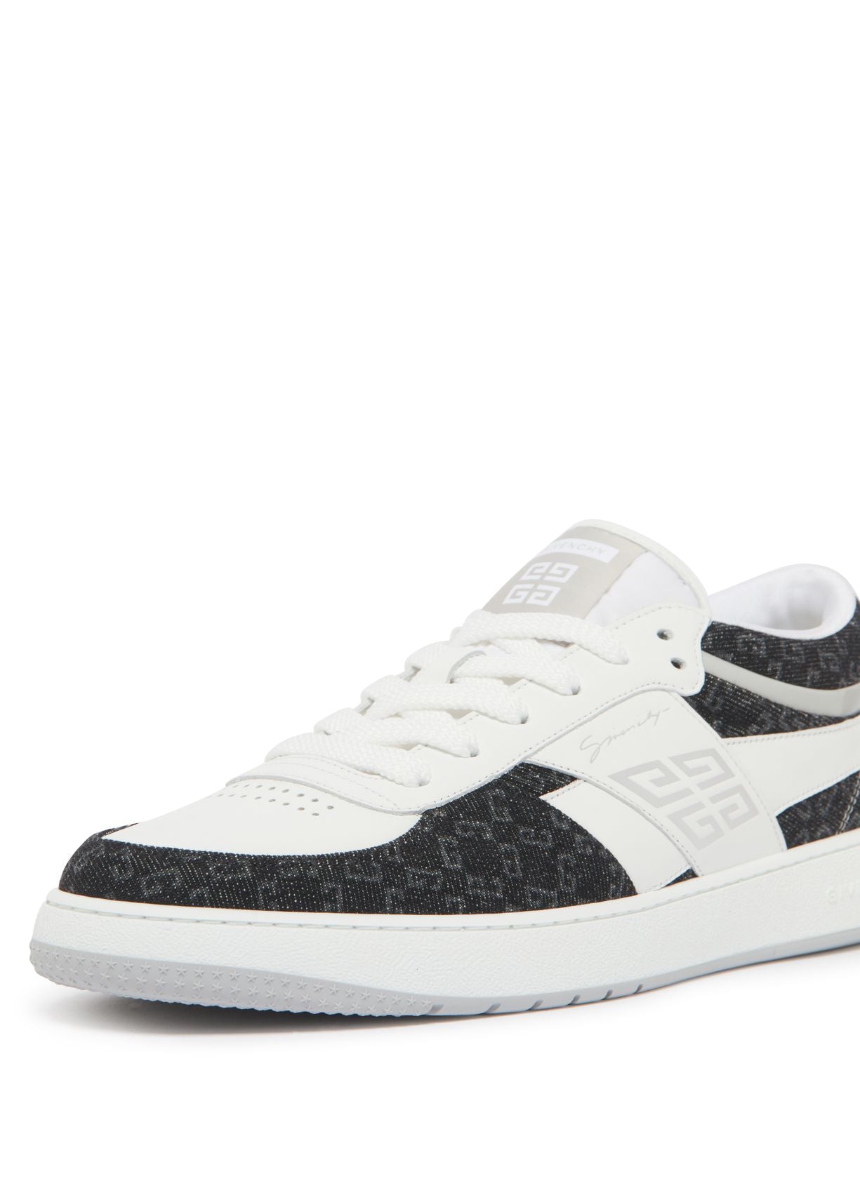 GIVENCHY G Move sneakers in mixed leathers and denim monogram 72