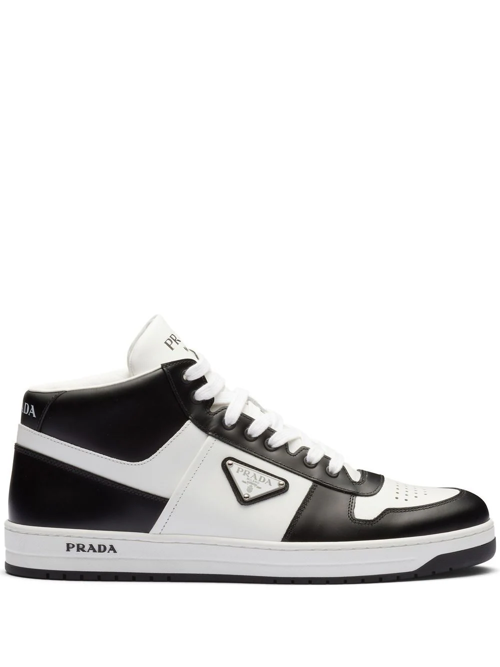 Prada zapatillas altas Downtown