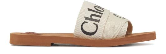 CHLOE Woody flat slides