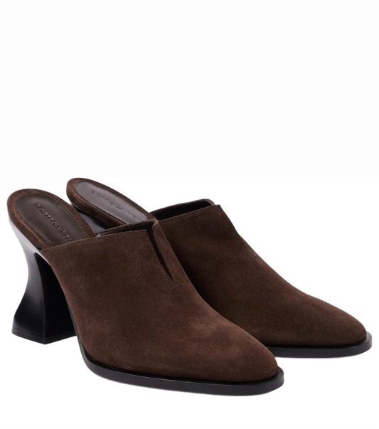 BOTTEGA VENETA Cha-Cha suede mules