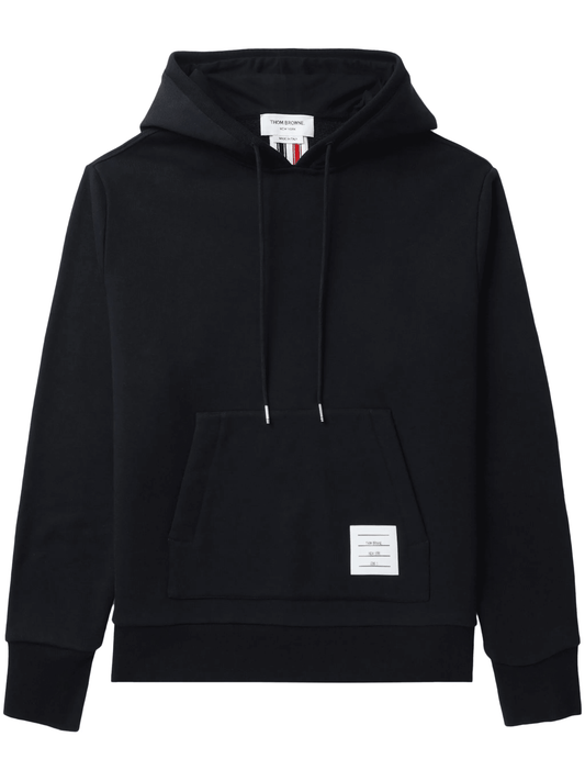 Thom Browne RWB stripe loopback hoodie