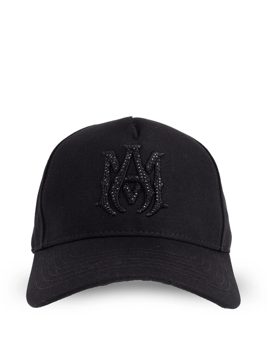 AMIRI logo-embroidered cotton cap