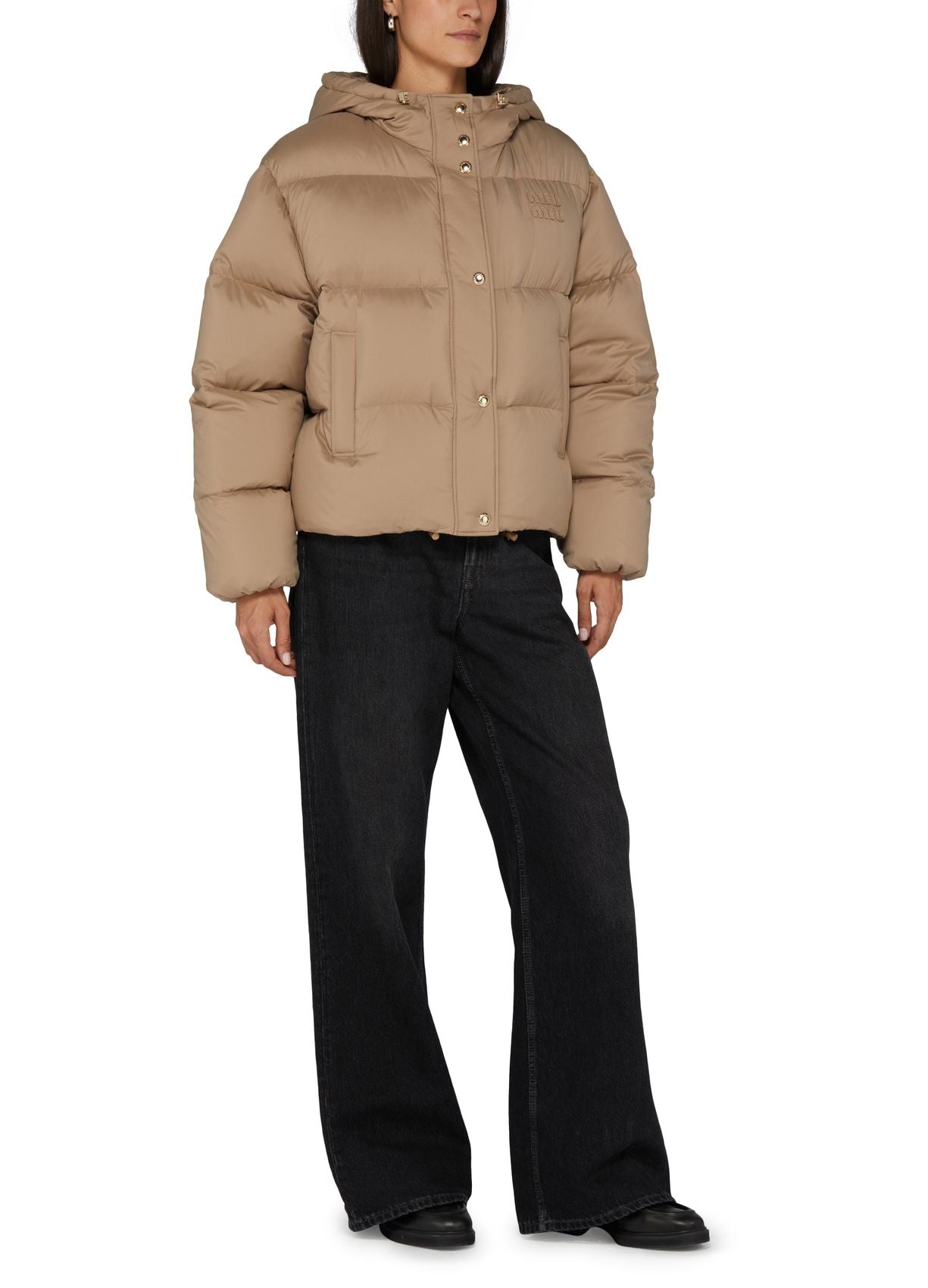 MIU MIU Quilted down jacket