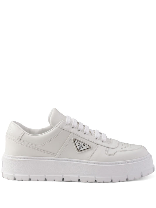 Prada leather sneakers