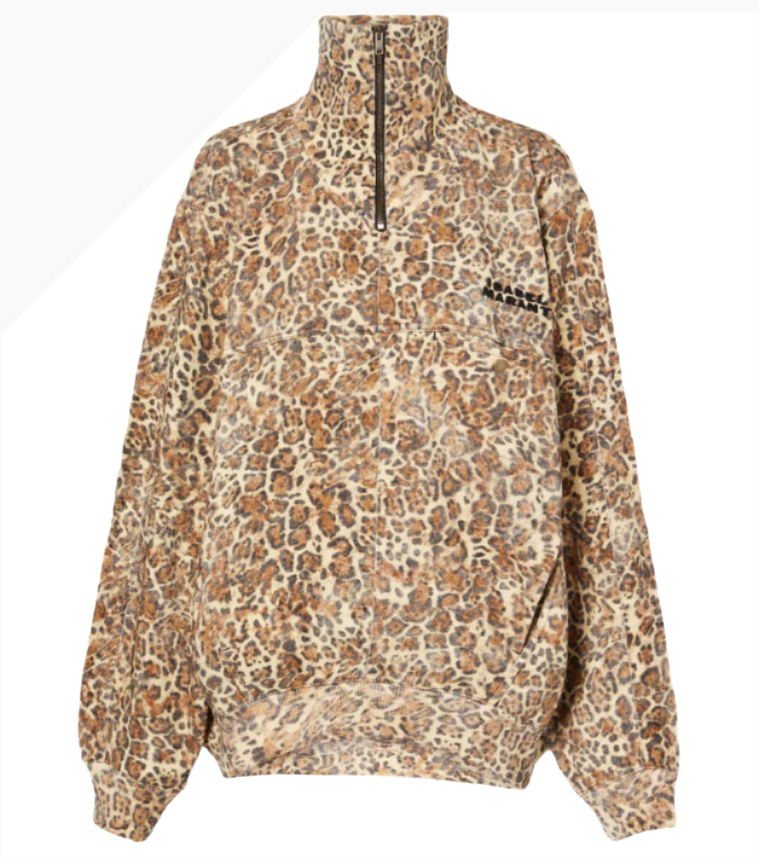 ISABEL MARANT Wilda leopard-print bomber jacket