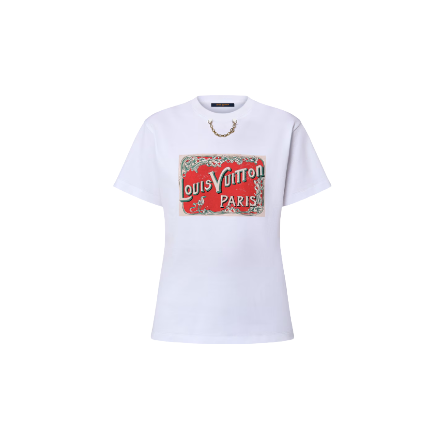 Louis Vuitton 1AFN08 LV Travel Stamp T-Shirt