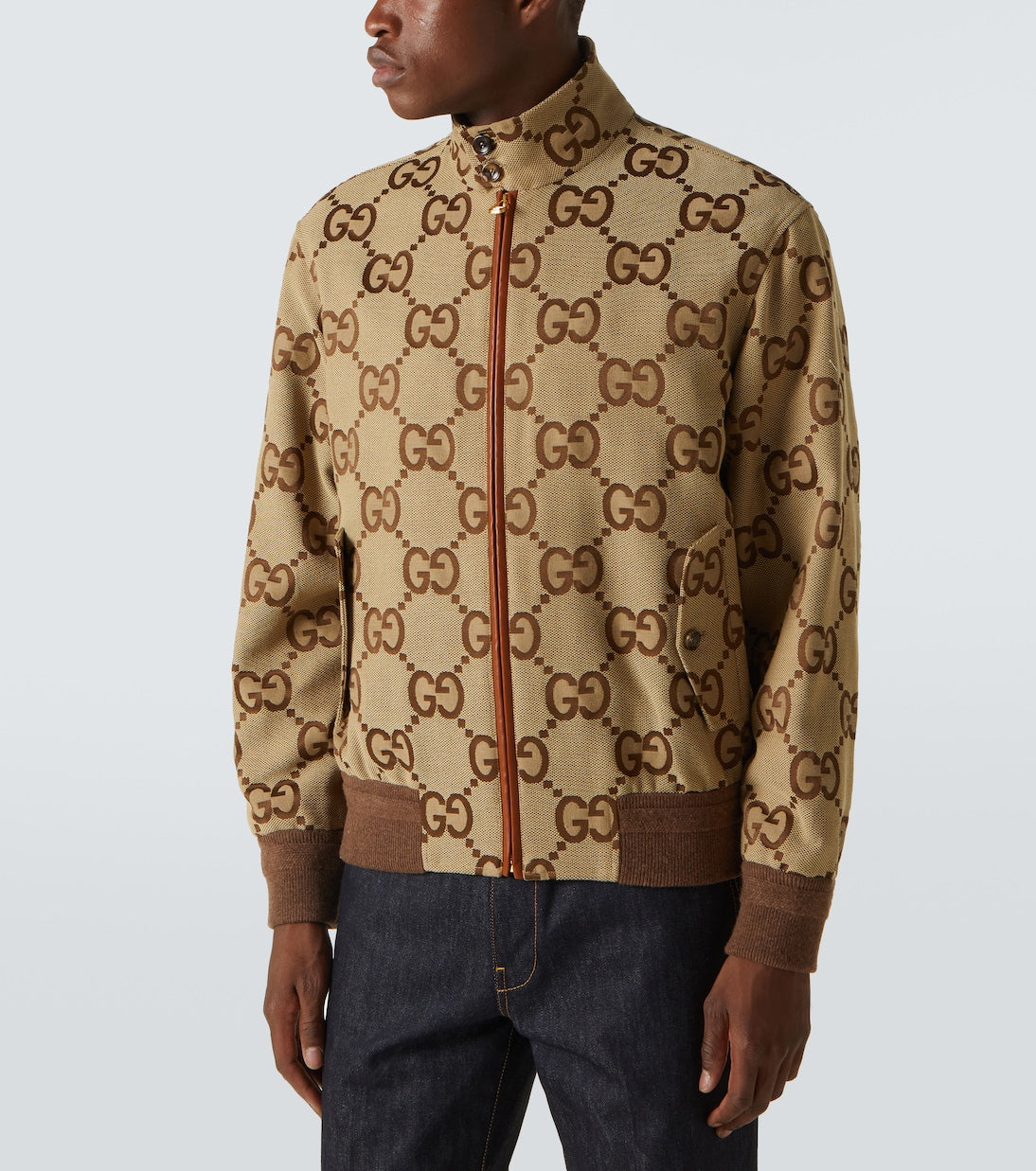 Gucci Jumbo GG canvas jacket