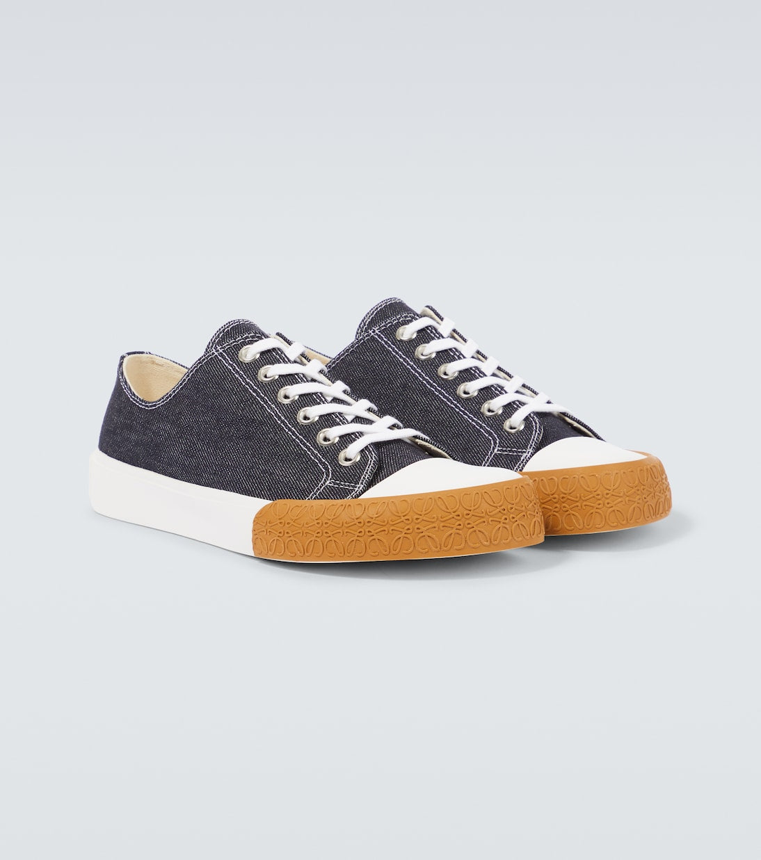 Loewe Bloc denim sneakers