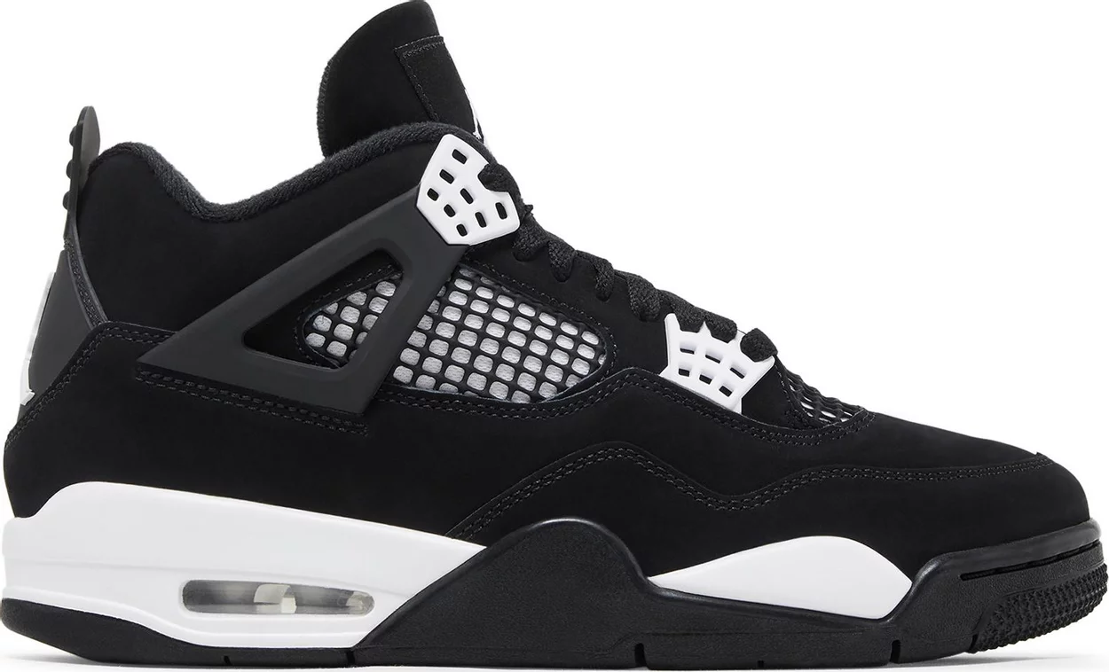 2024 Air Jordan 4 Retro 'White Thunder' Sneakers