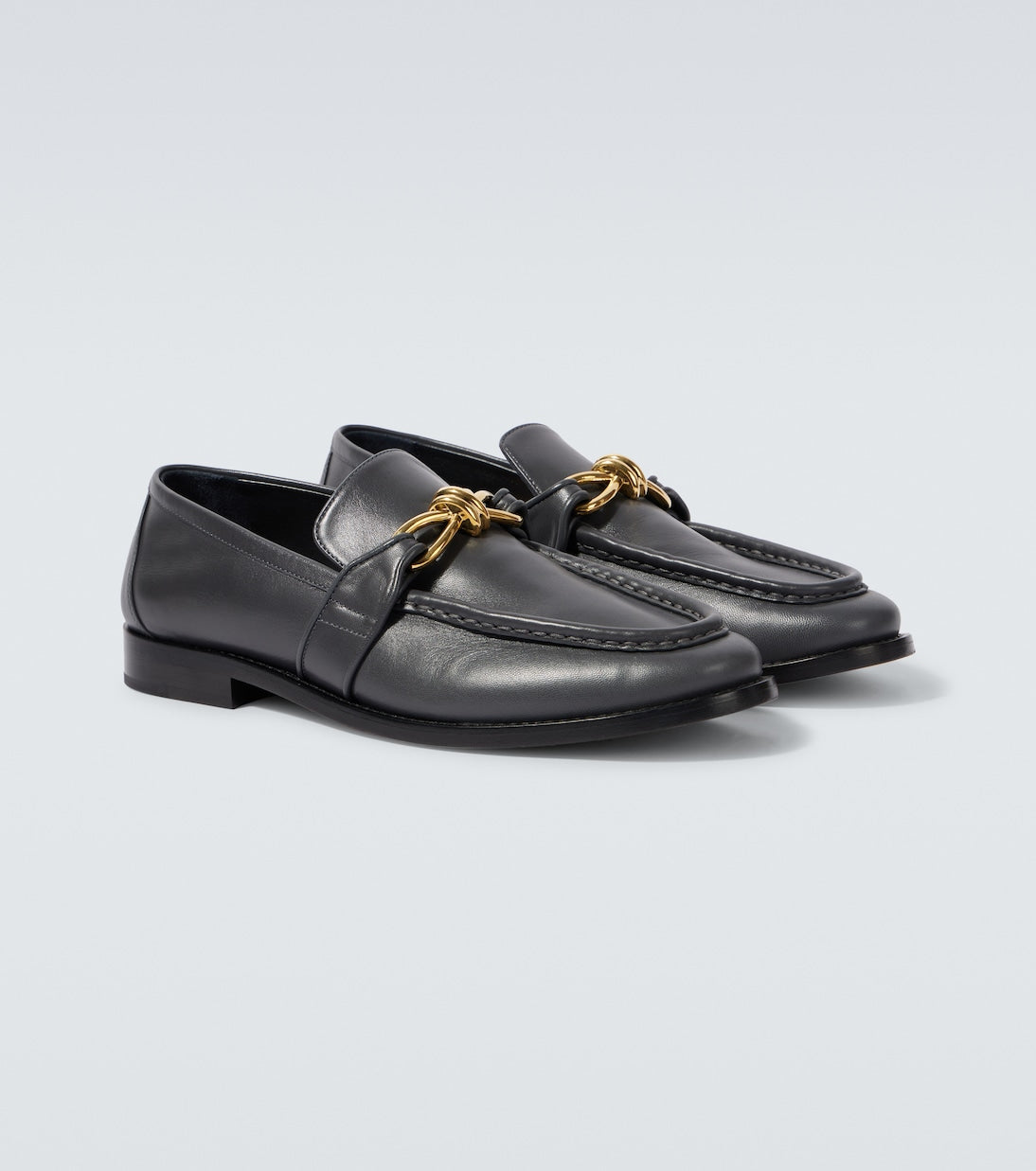 Bottega Veneta Astaire Knot leather loafers