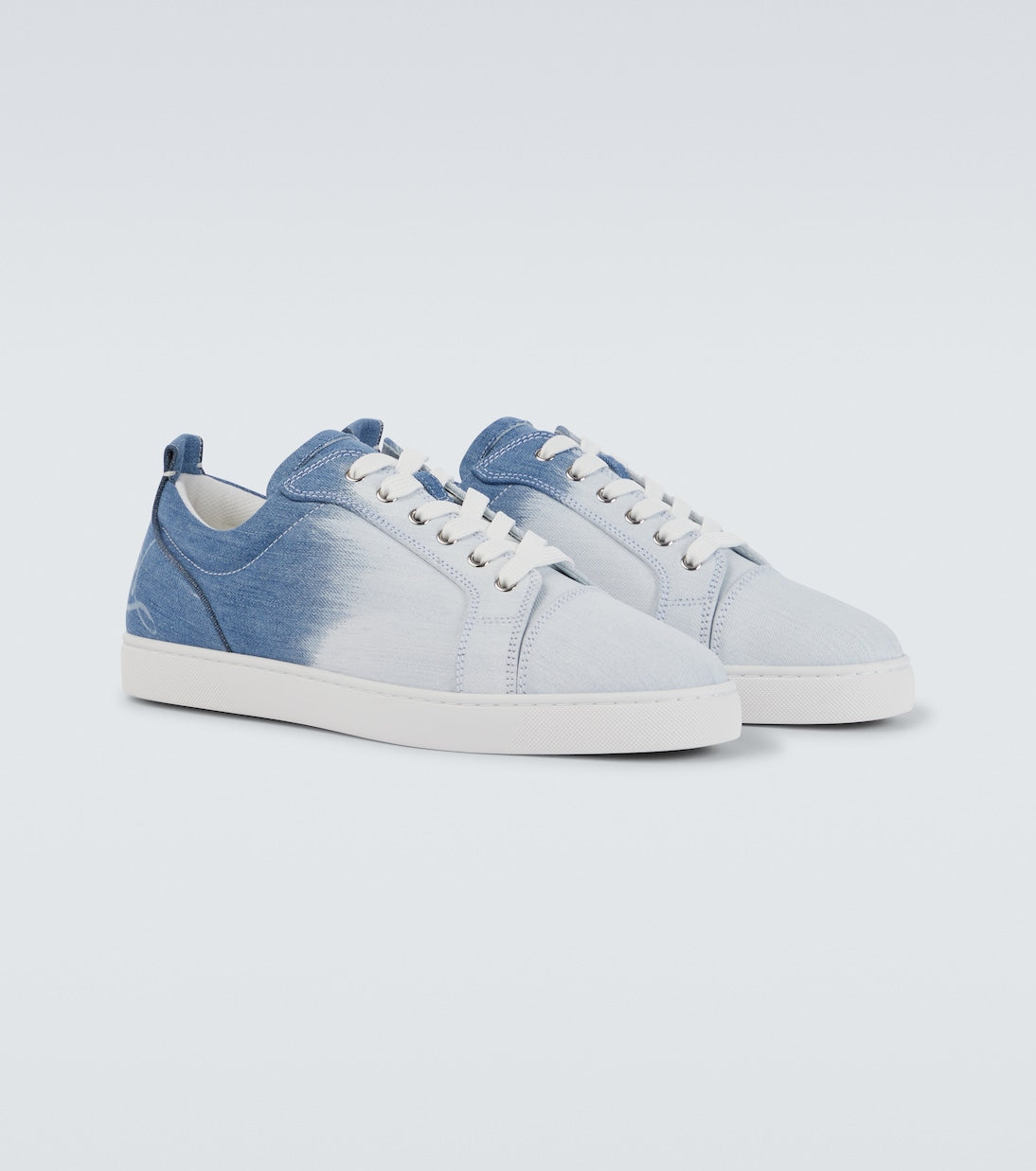 Christian Louboutin Fun Louis Junior denim sneakers