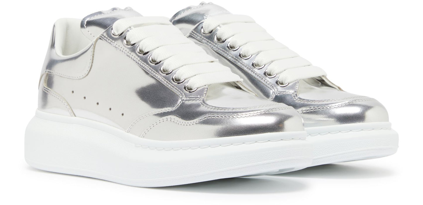 ALEXANDER MCQUEEN Oversized sneakers  silver