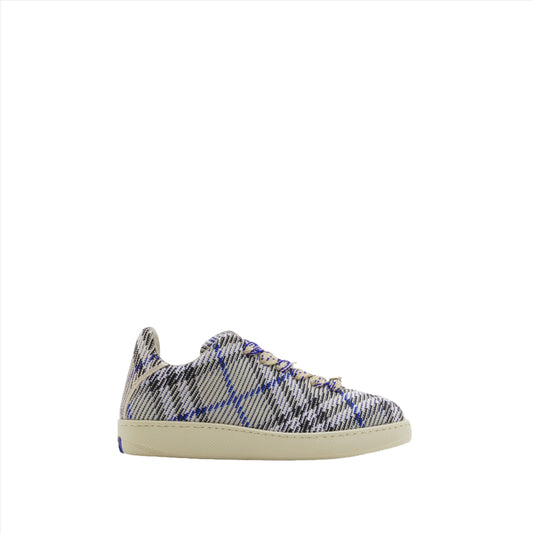 Burberry Check Knit Box Sneakers