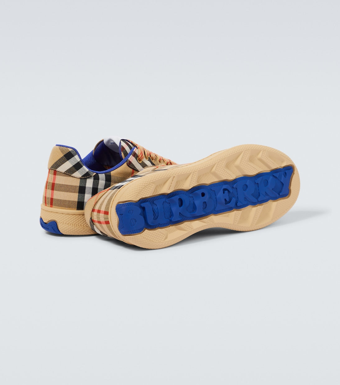 Burberry Burberry Check canvas sneakers