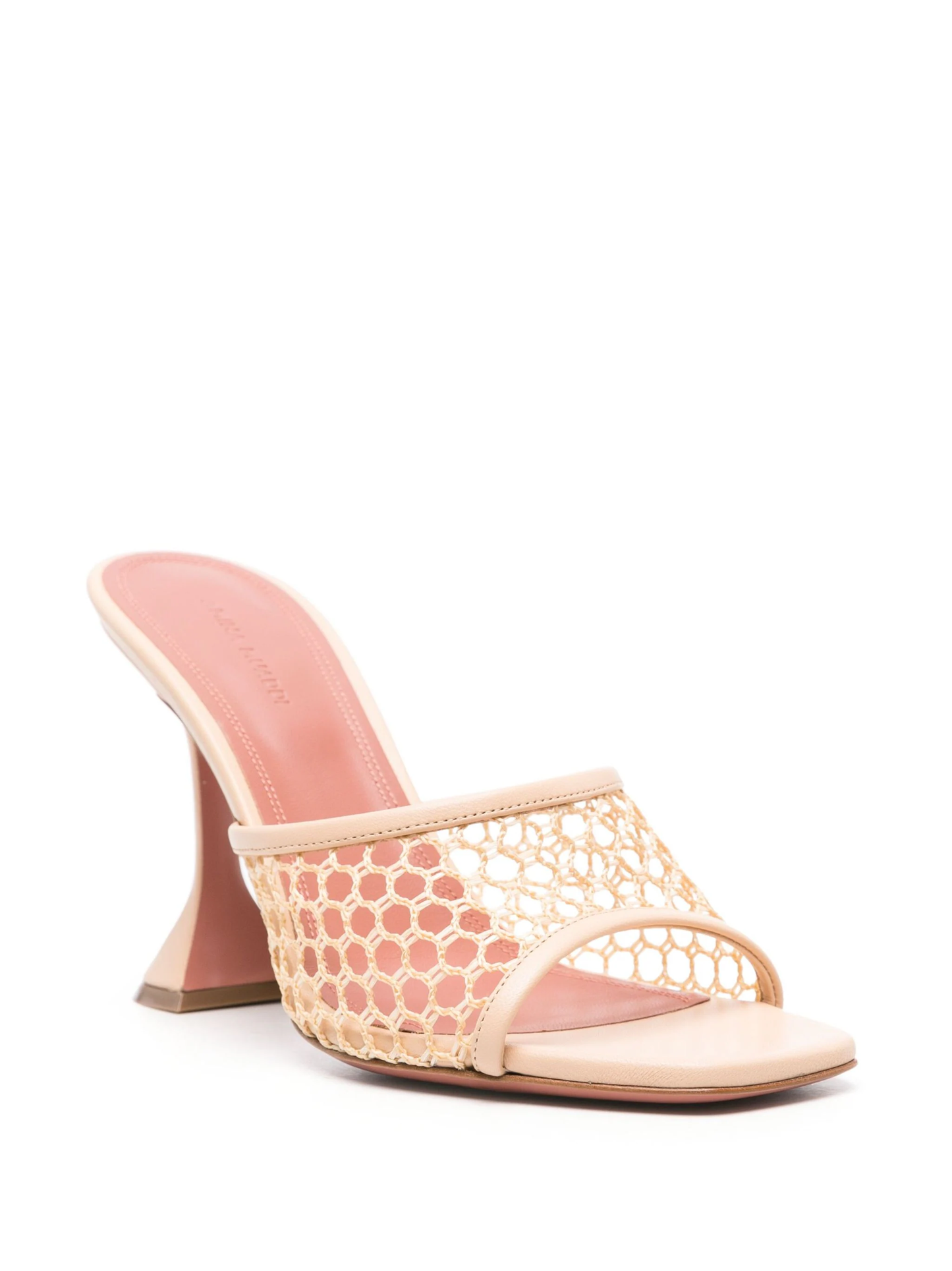 Amina Muaddi Lupita 95mm mesh mules