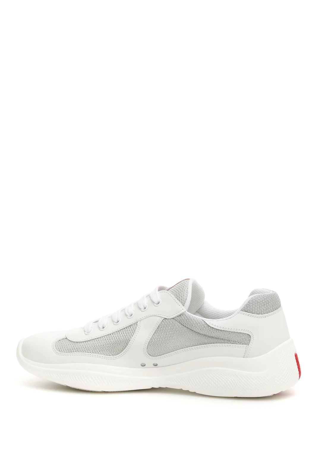 Prada America's Cup Soft rubber and bike fabric sneakers