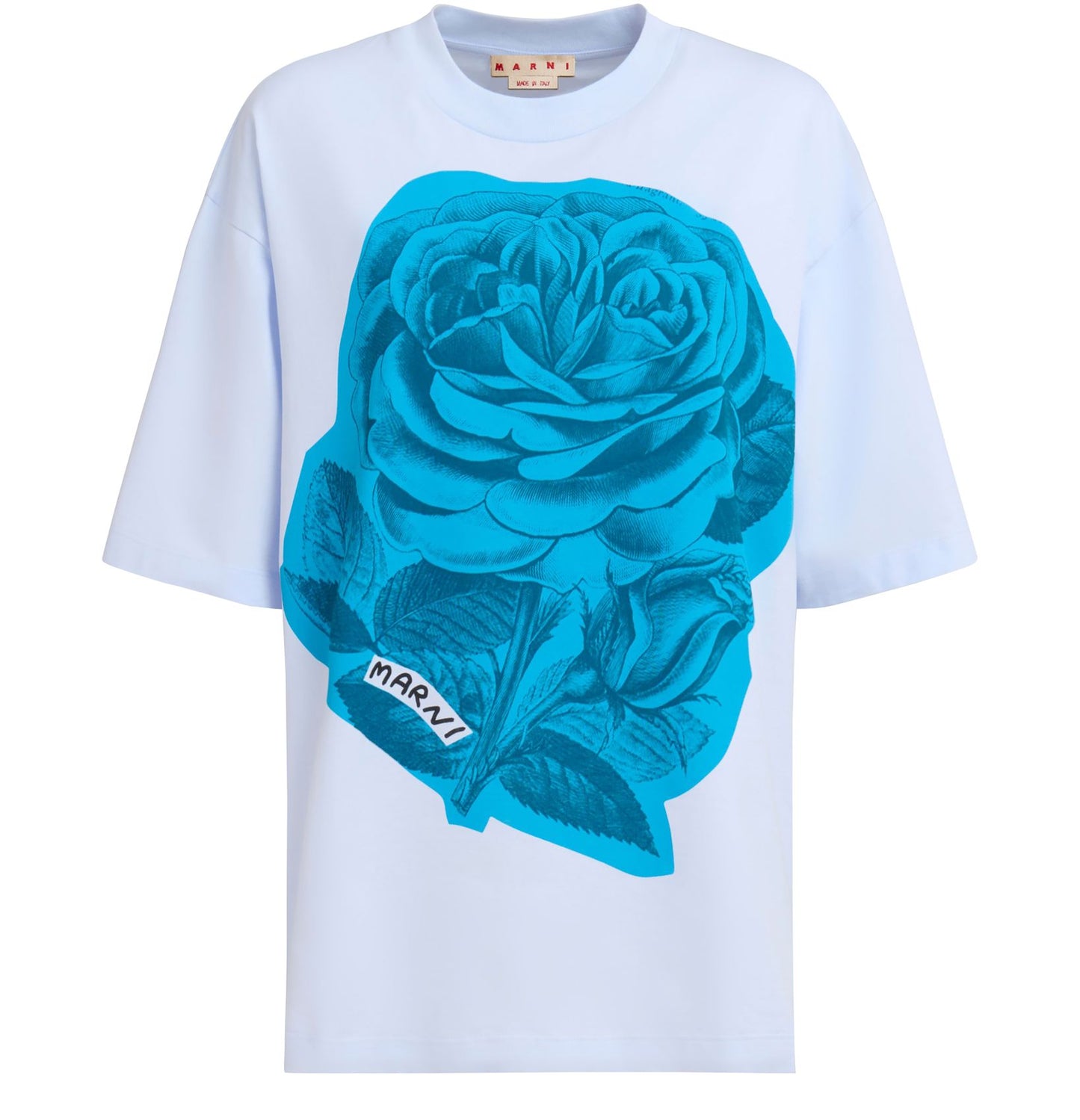 MARNI T-shirt with back flower print