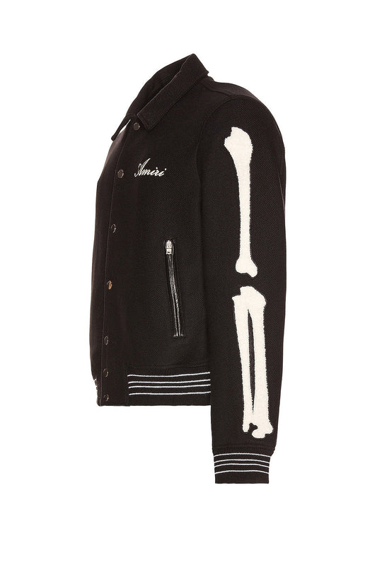 AMIRI bones  wool-blend bomber jacket