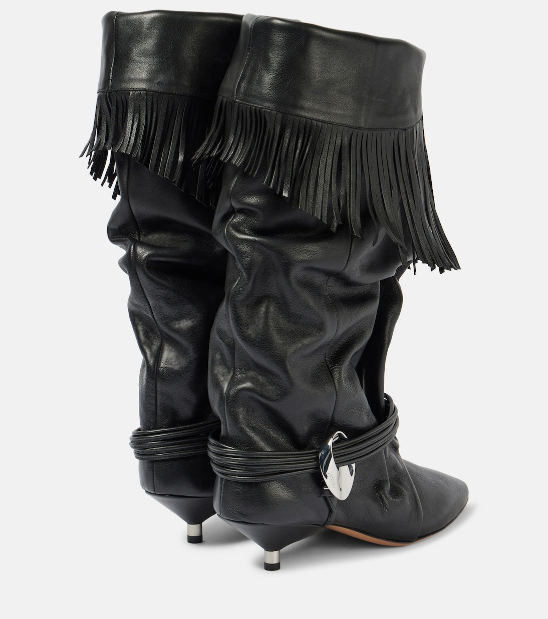 ISABEL MARANT Elten 45 fringed leather boots