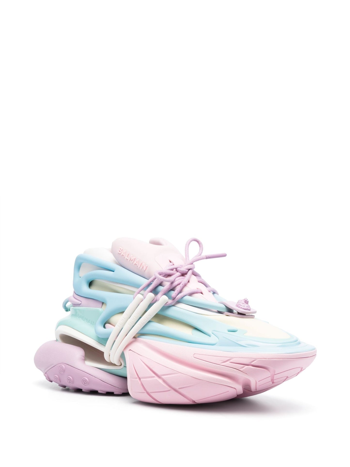 Balmain Unicorn colour-block sneakers