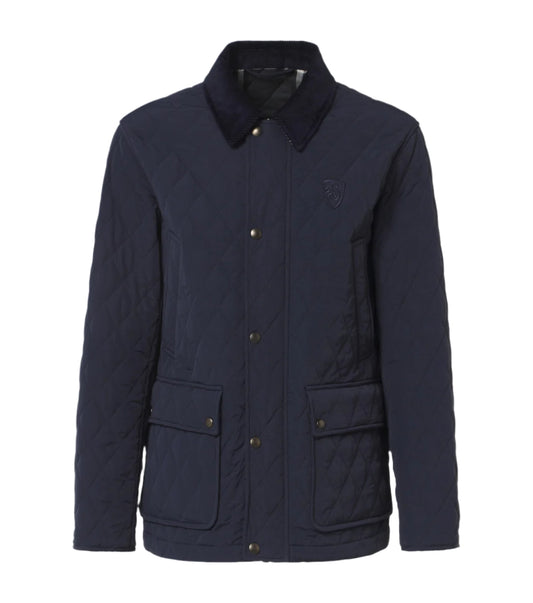 Burberry Corduroy-trimmed field jacket