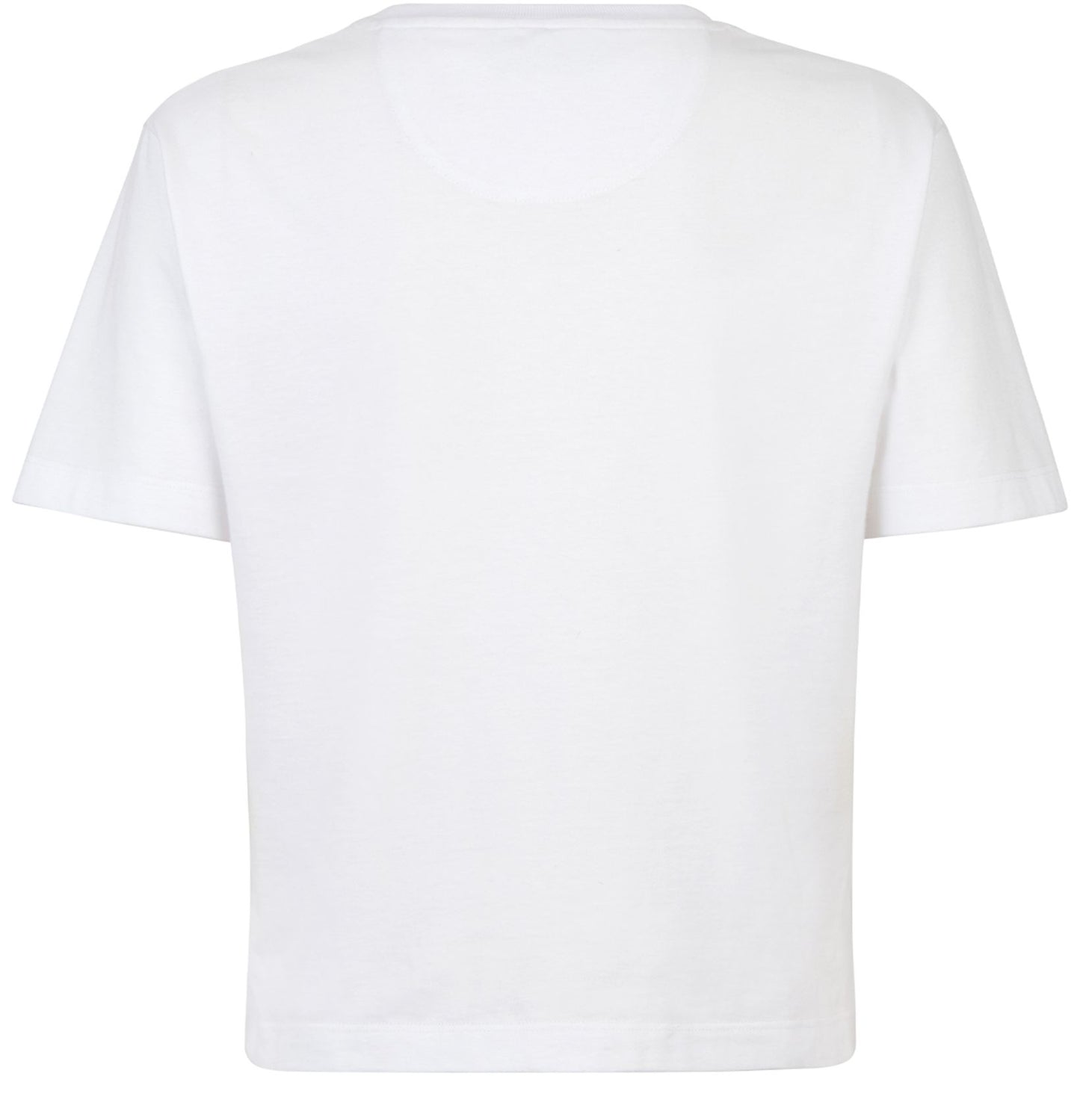 FENDI Short-sleeved slightly cropped T-shirt