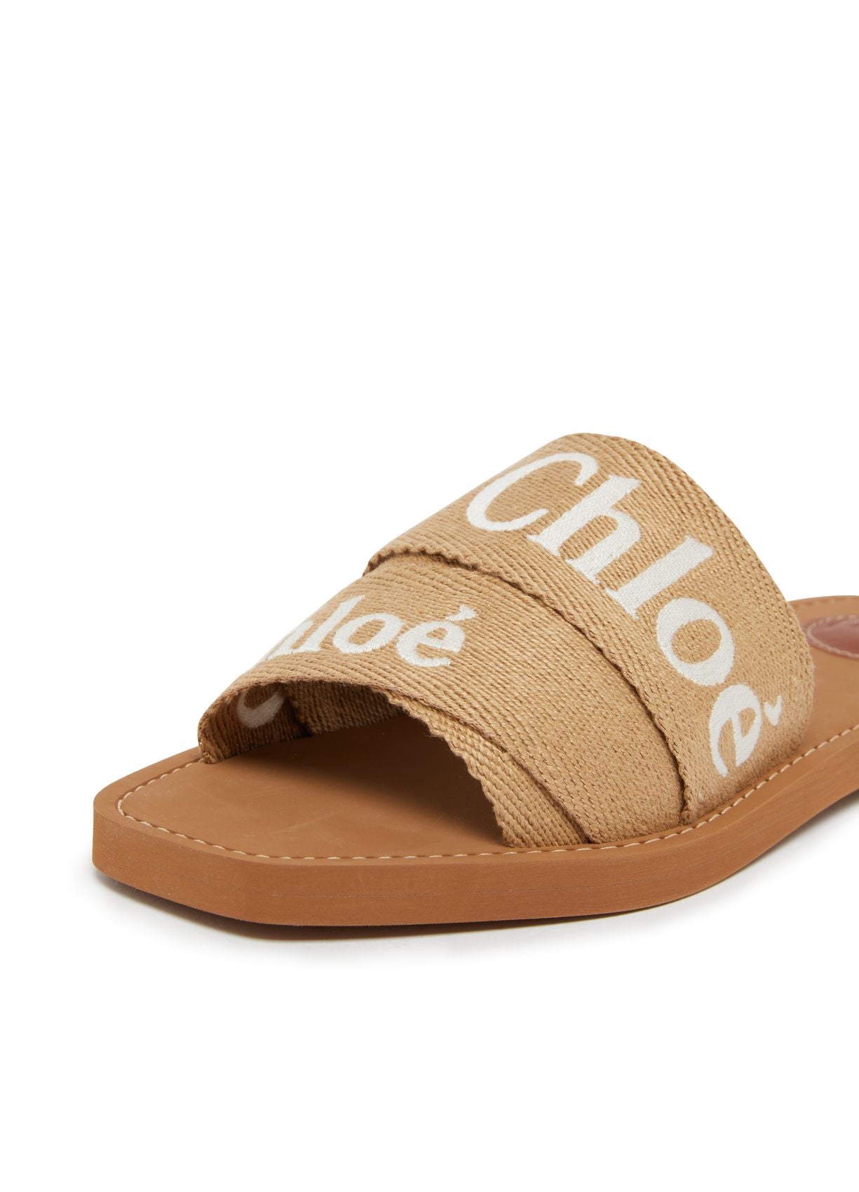 CHLOE Woody flat slides