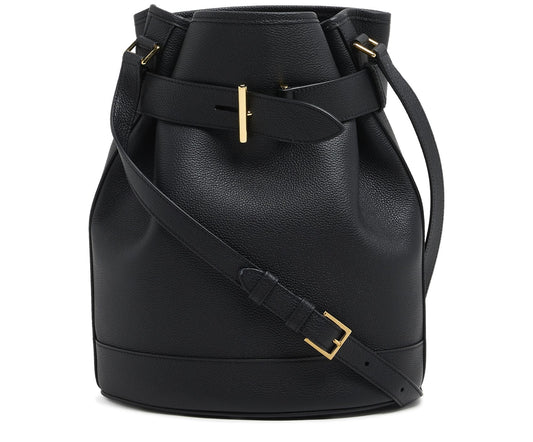 TOM FORD Grain leather medium bucket bag