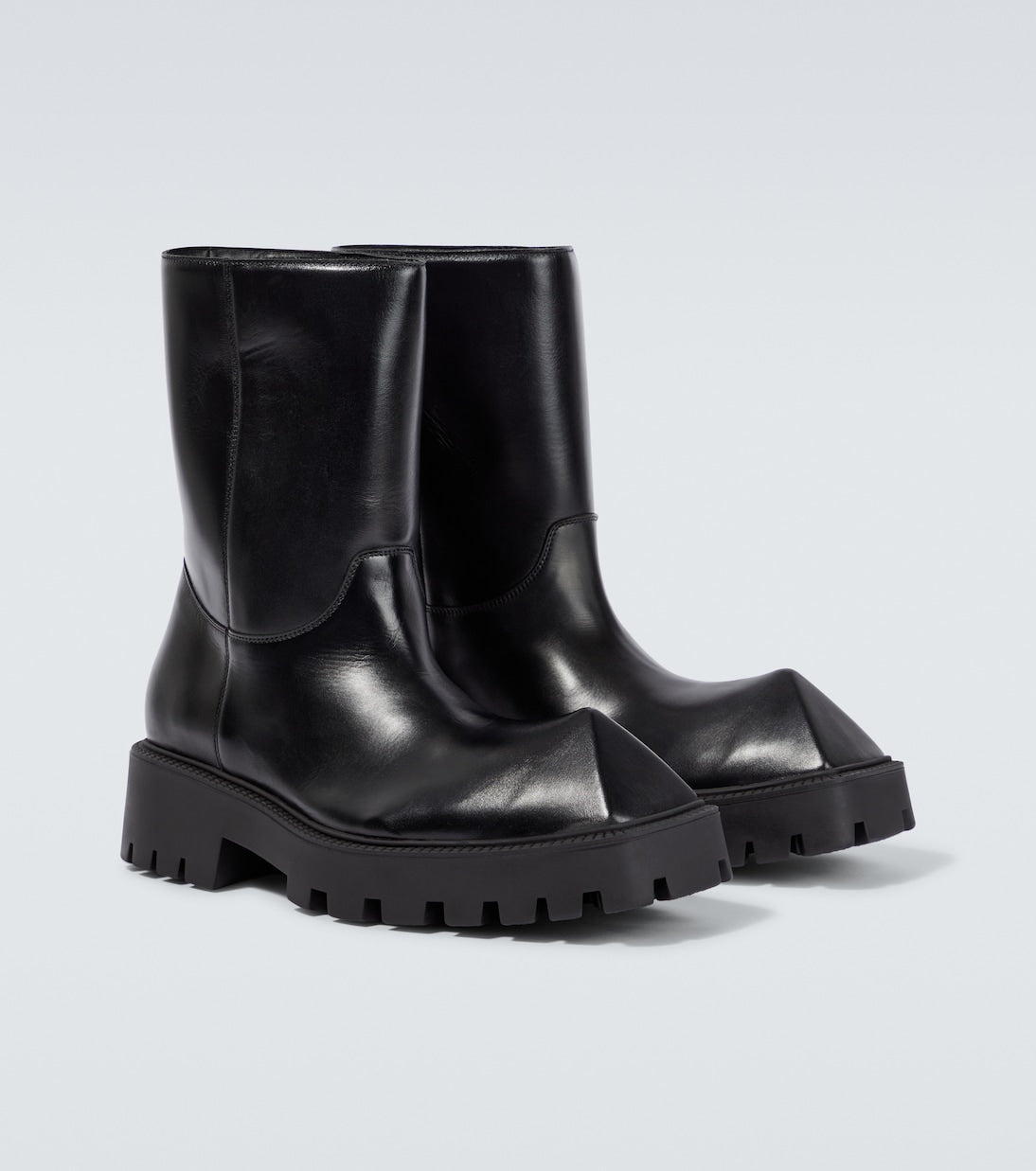 Balenciaga Rhino leather Chelsea boots