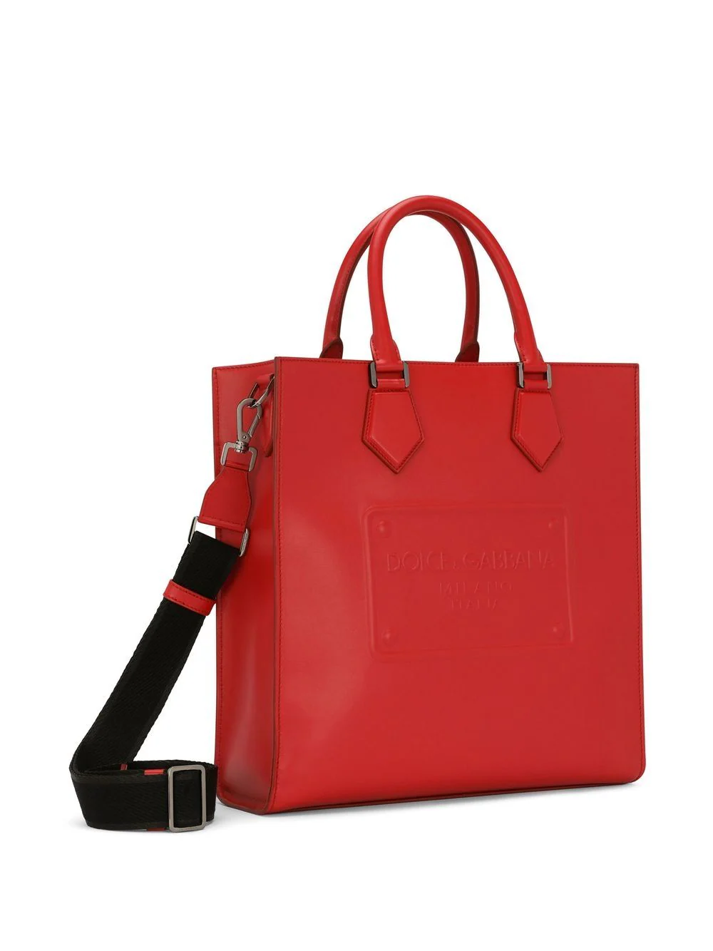 Dolce &amp; Gabbana bolso shopper con parche del logo