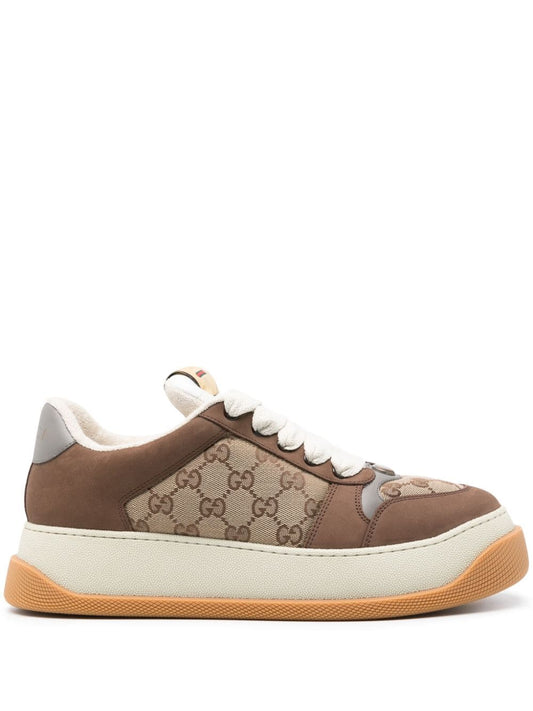 Gucci Screener panelled sneakers