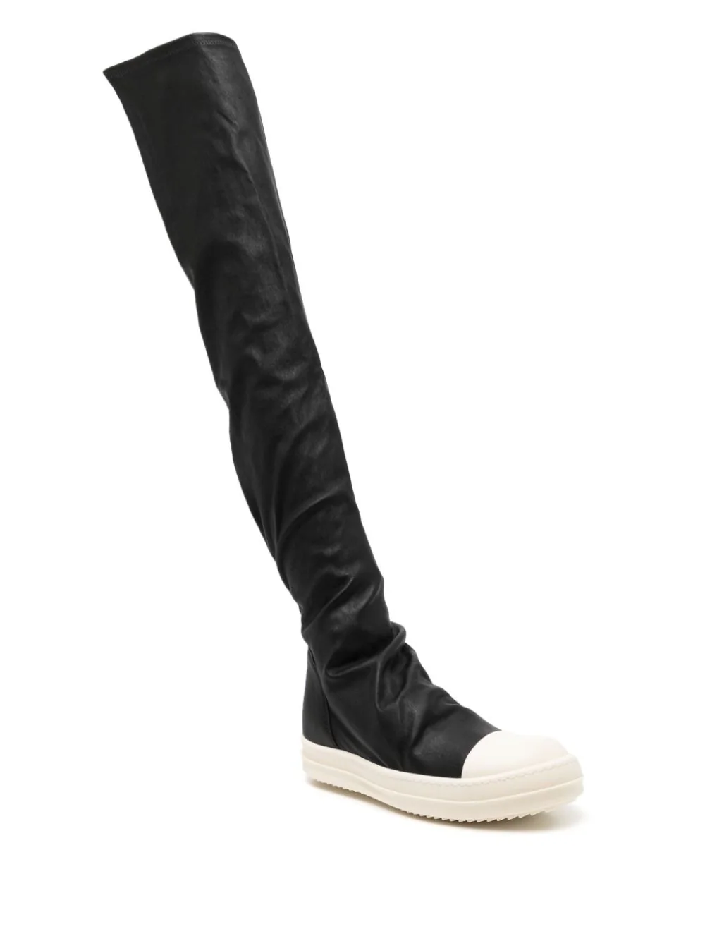 Rick Owens knee-high sneaker boots