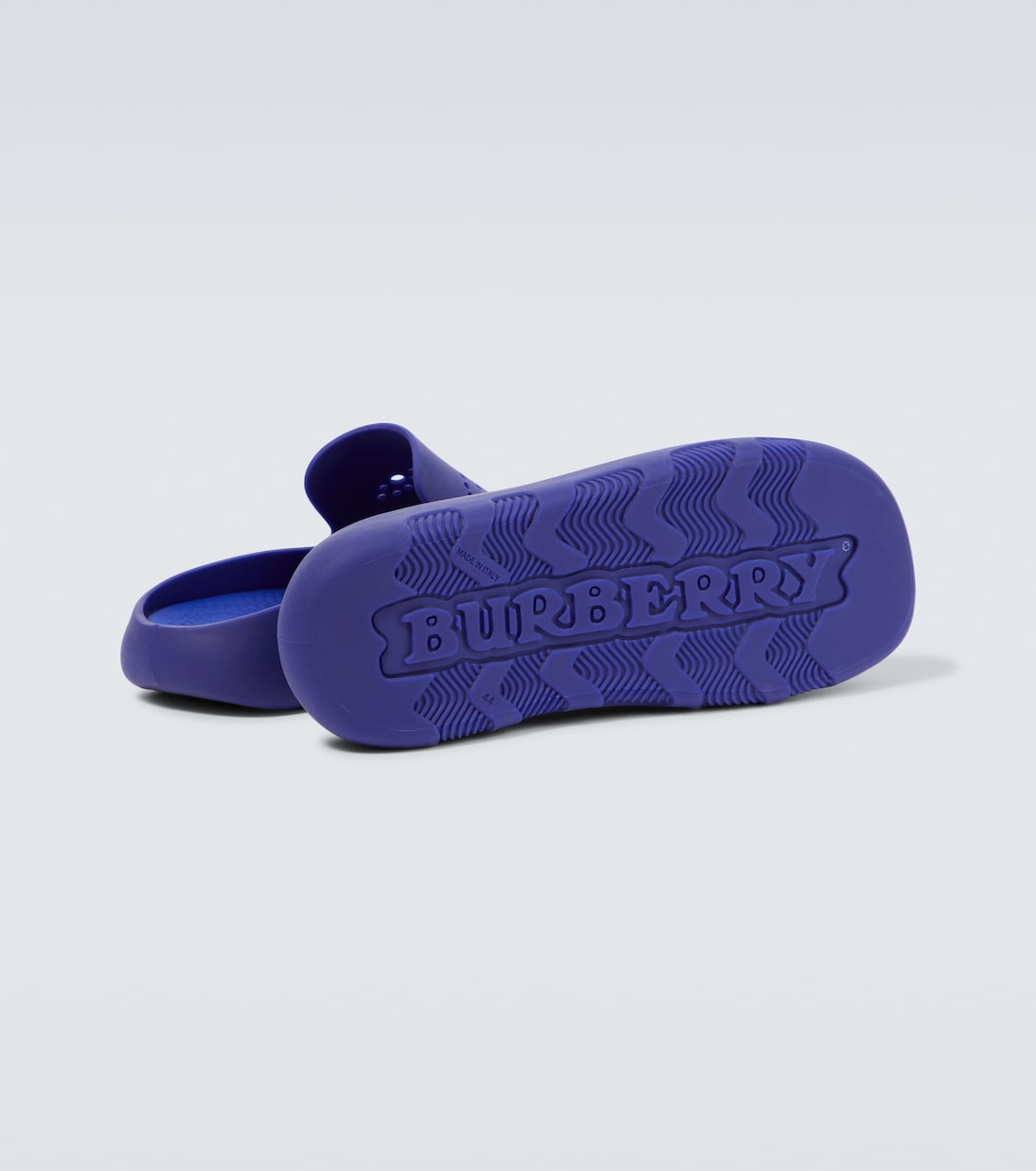 Burberry EKD Logo rubber clogs