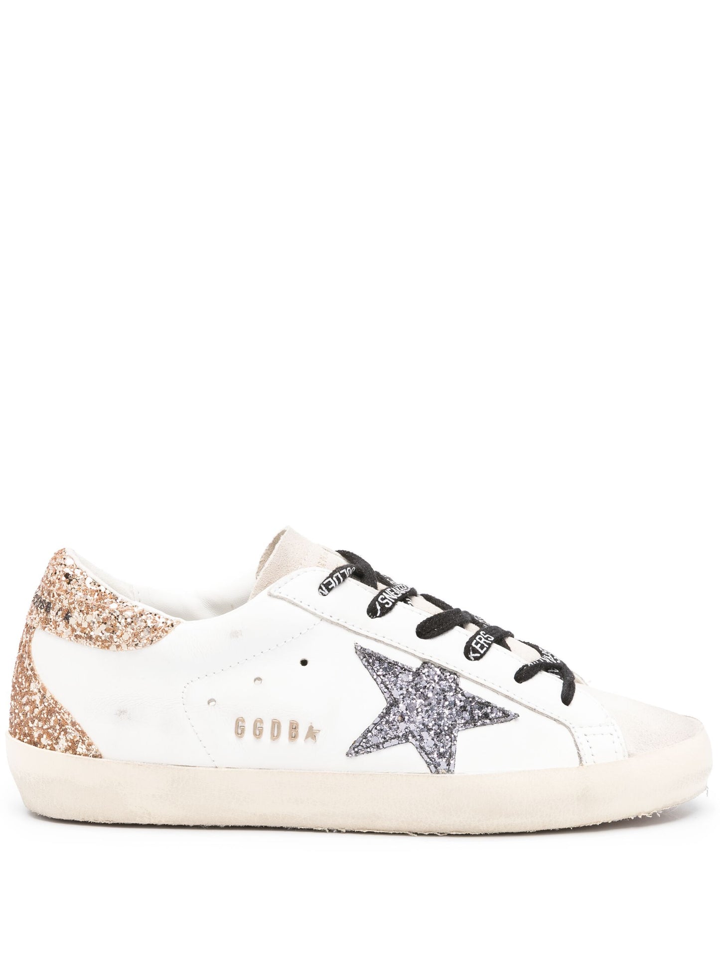 Golden Goose Super-Star glittered sneakers