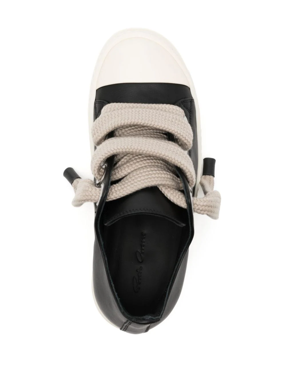 Rick Owens Portervlle Jumbolaced lace-up sneakers