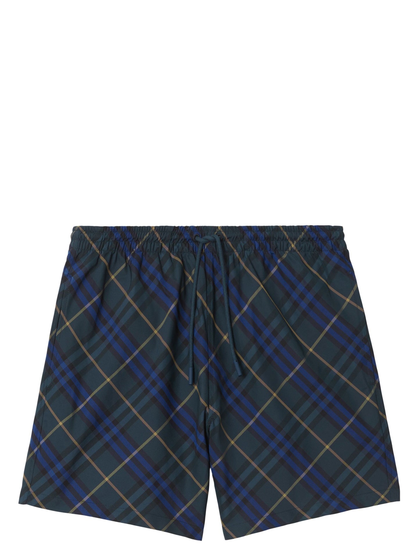 Burberry checked swim shorts