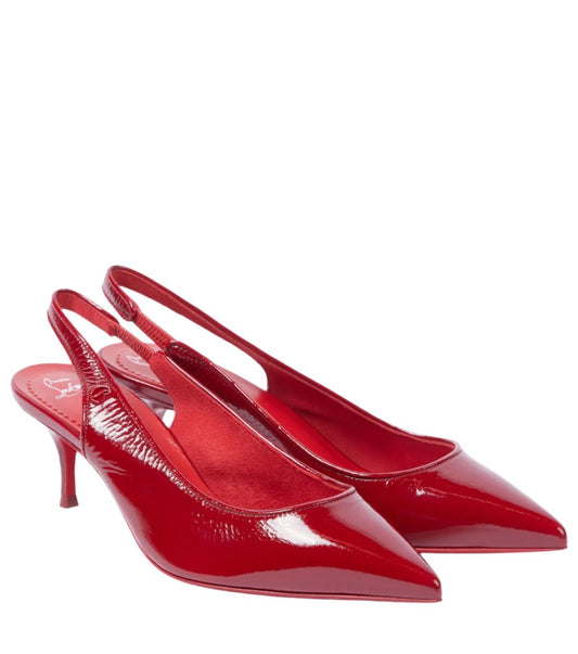 Christian Louboutin Sporty Kate Sling 55 leather slingback pumps