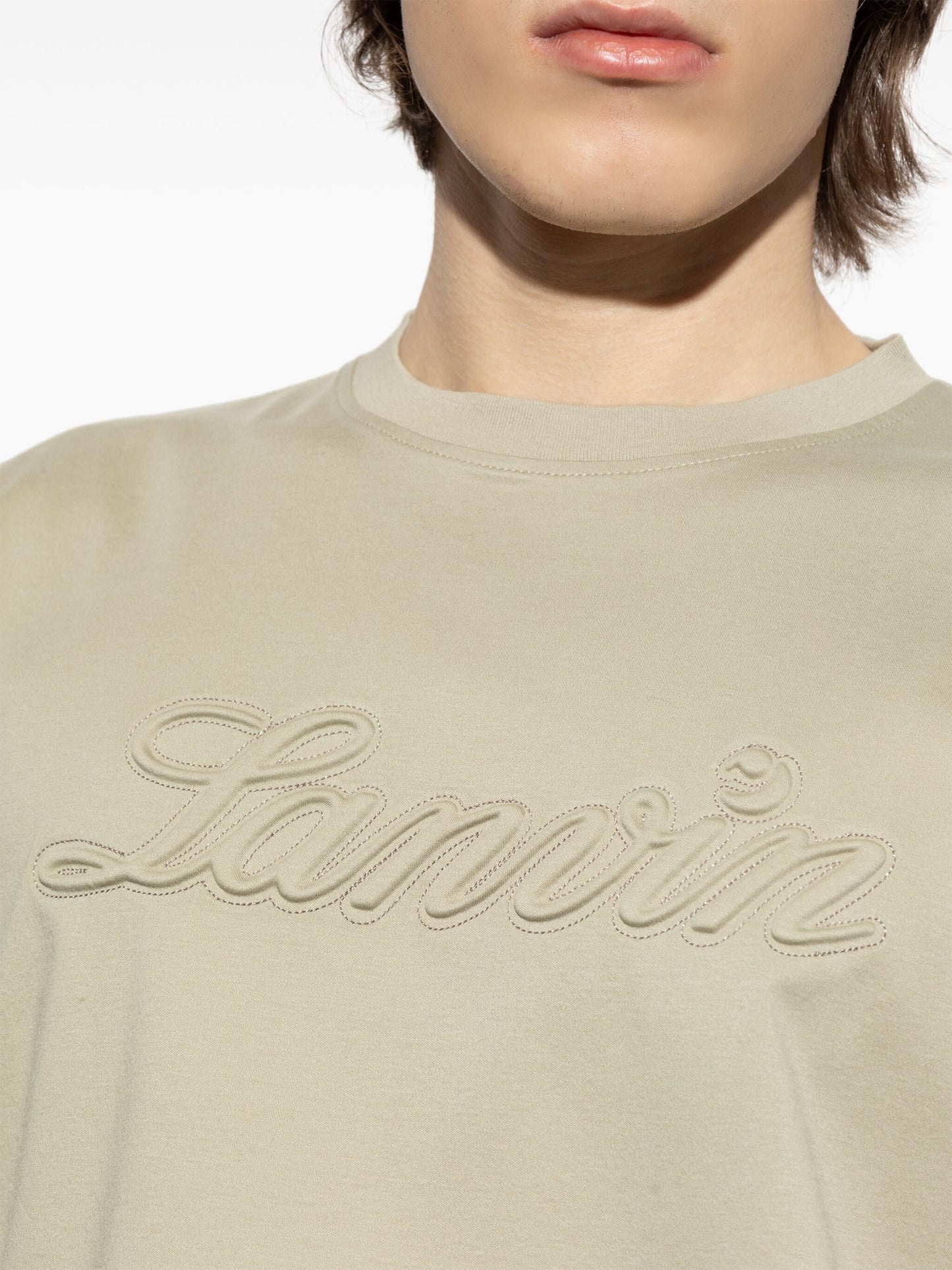 Lanvin logo-embroidered T-shirt