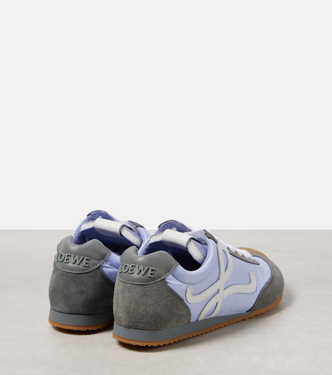 LOEWE Ballet Runner 2.0 suede-trimmed sneakers