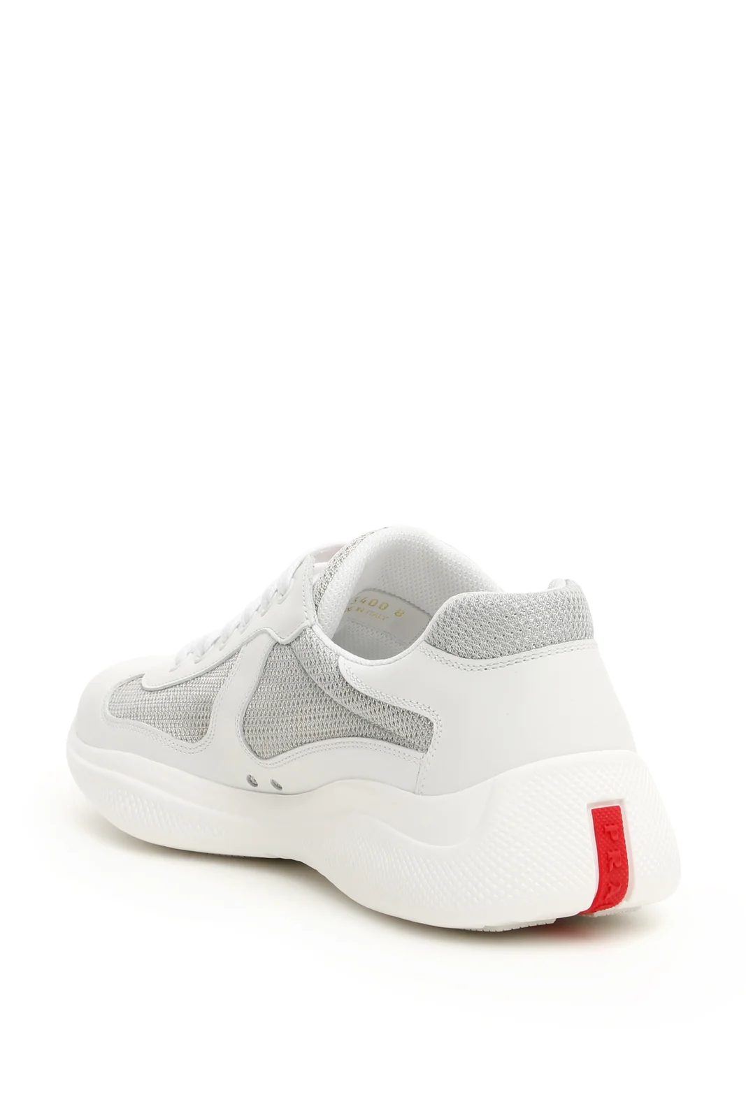 Prada America's Cup Soft rubber and bike fabric sneakers