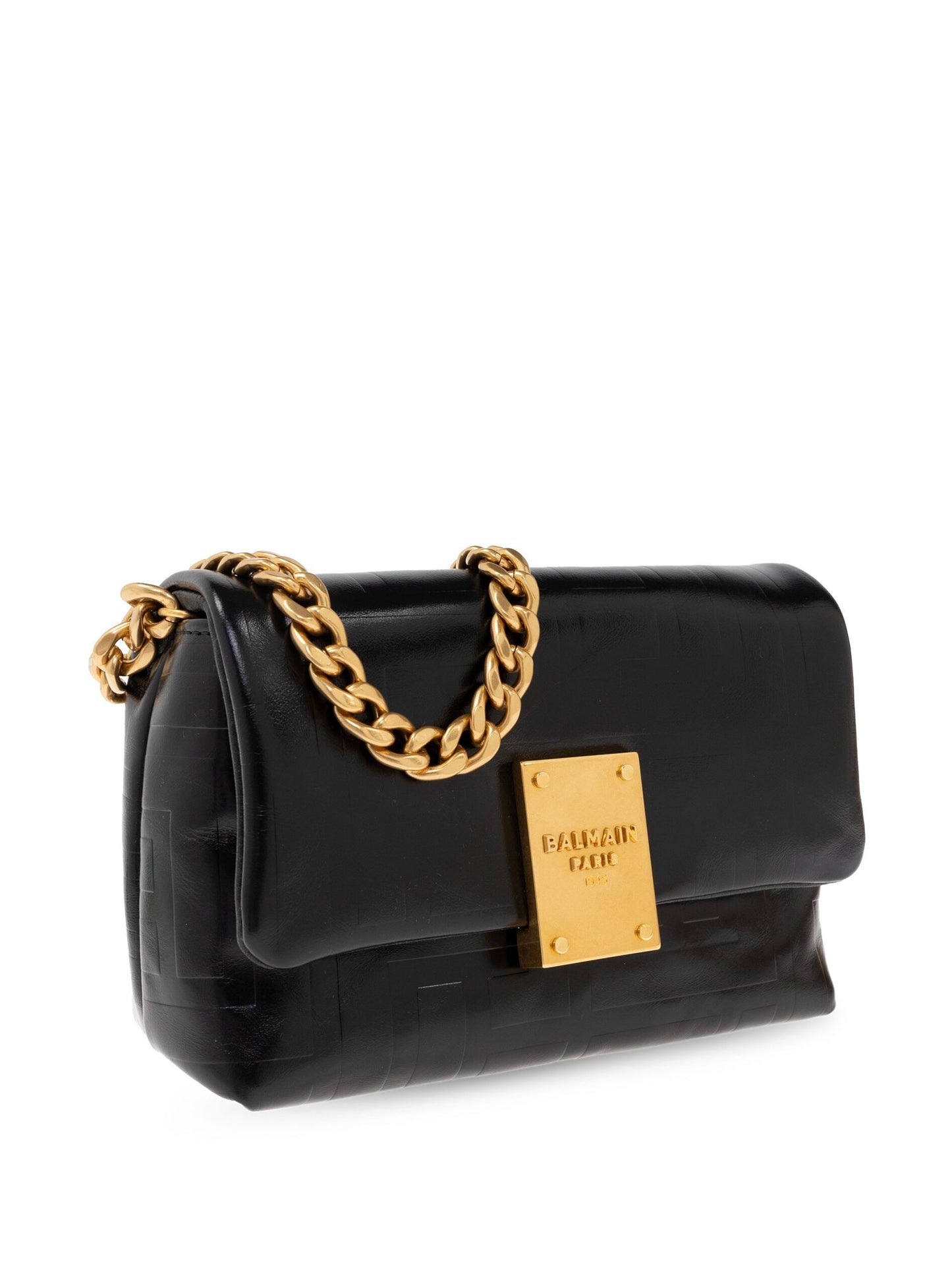 Balmain logo-plaque cross body bag