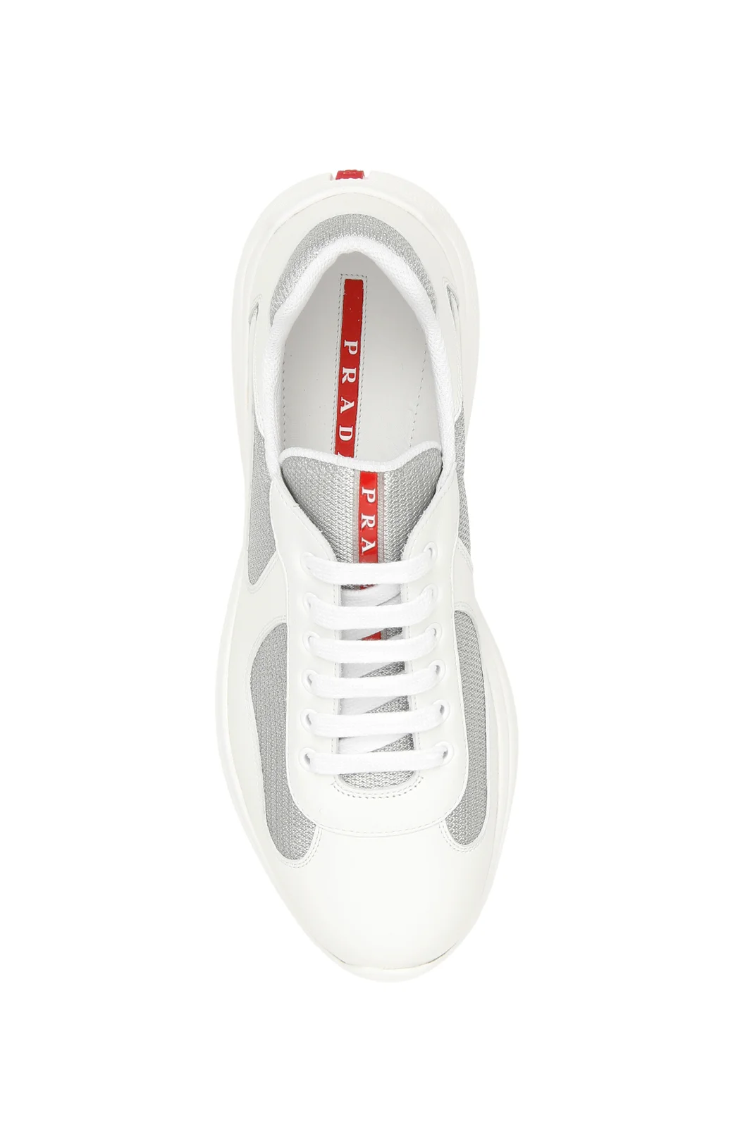 Prada America's Cup Soft rubber and bike fabric sneakers