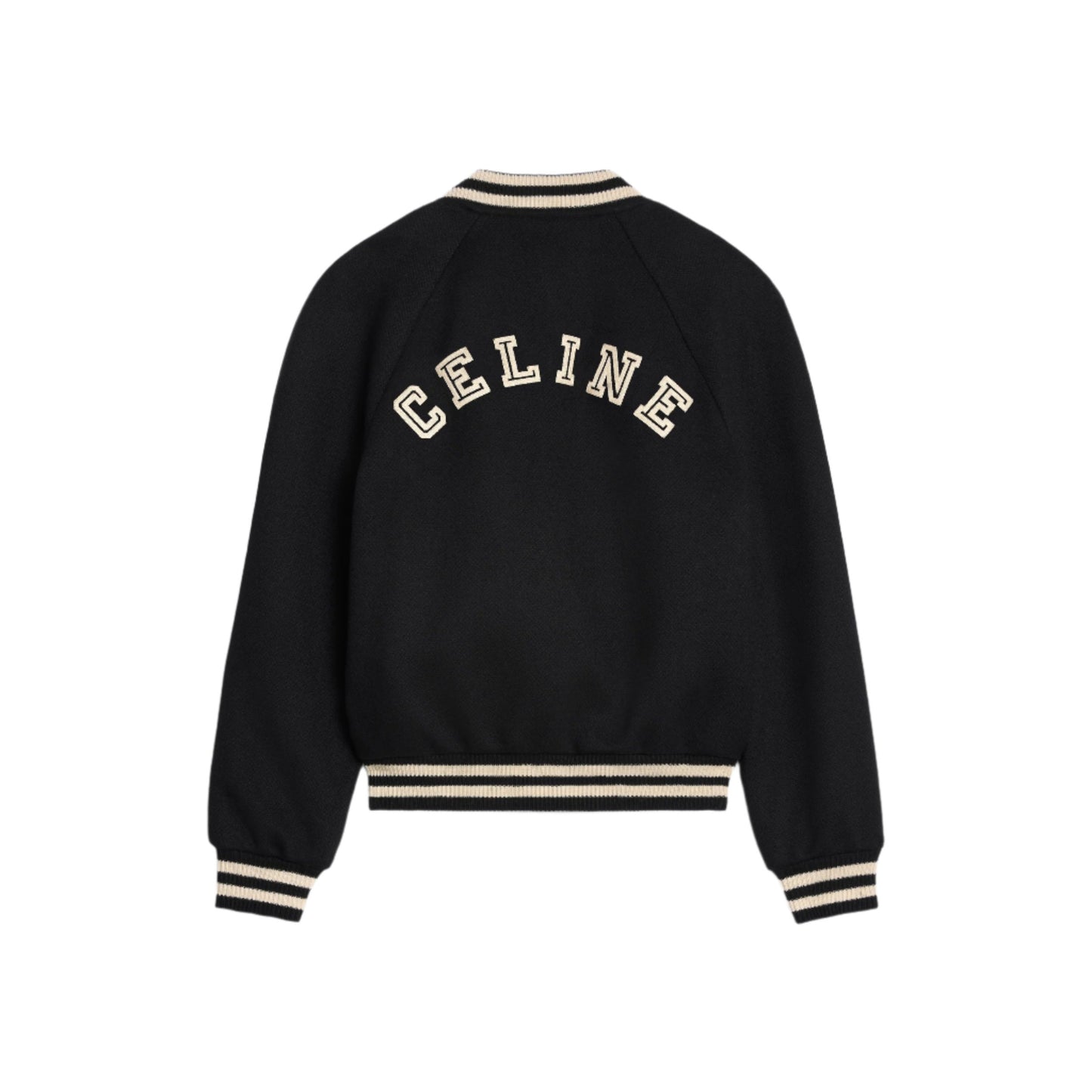 CELINE TEDDY JACKET IN TEXTURED WOOL