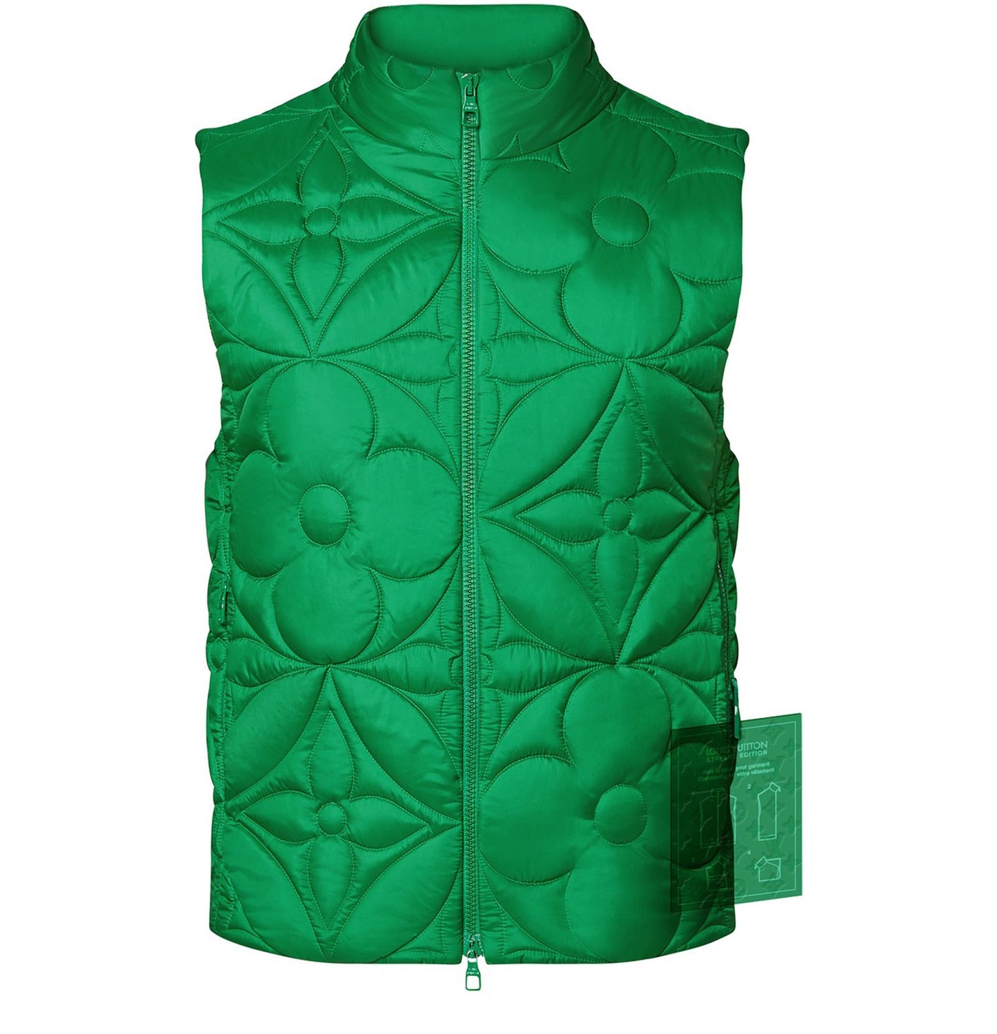 LOUIS VUITTON LVSE Padded Monogram Flower Gilet Vest