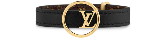 LOUIS VUITTON LV Eclipse Leather Bracelet