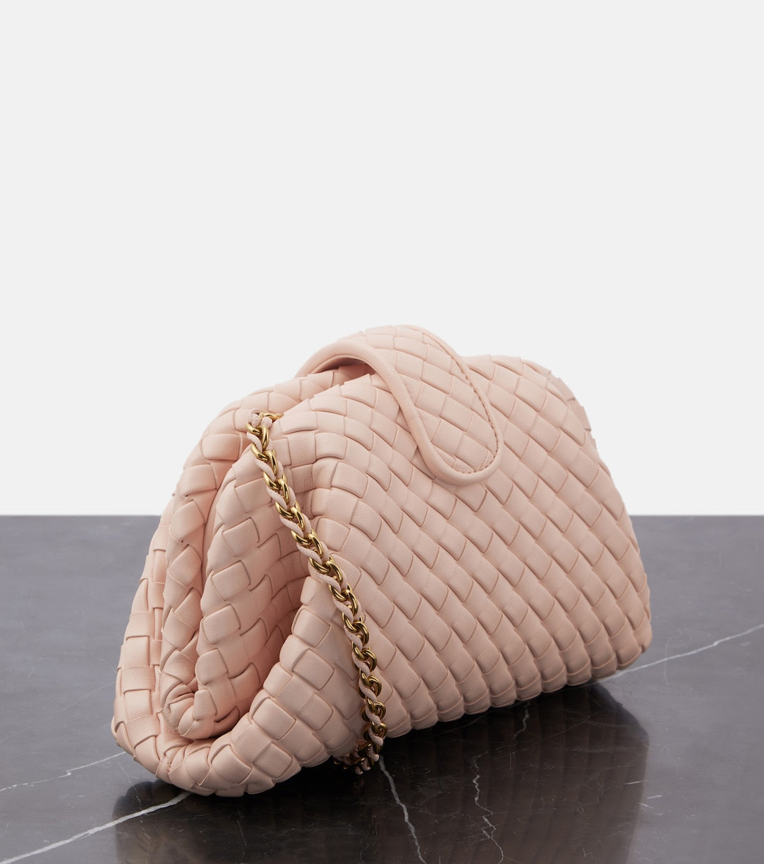 BOTTEGA VENETA Lauren 1980 Intrecciato Small leather clutch