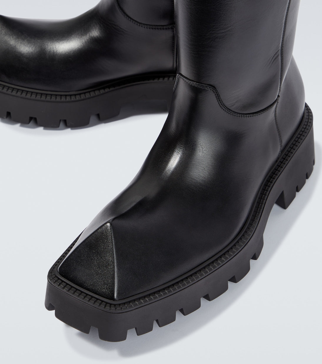 Balenciaga Rhino leather Chelsea boots