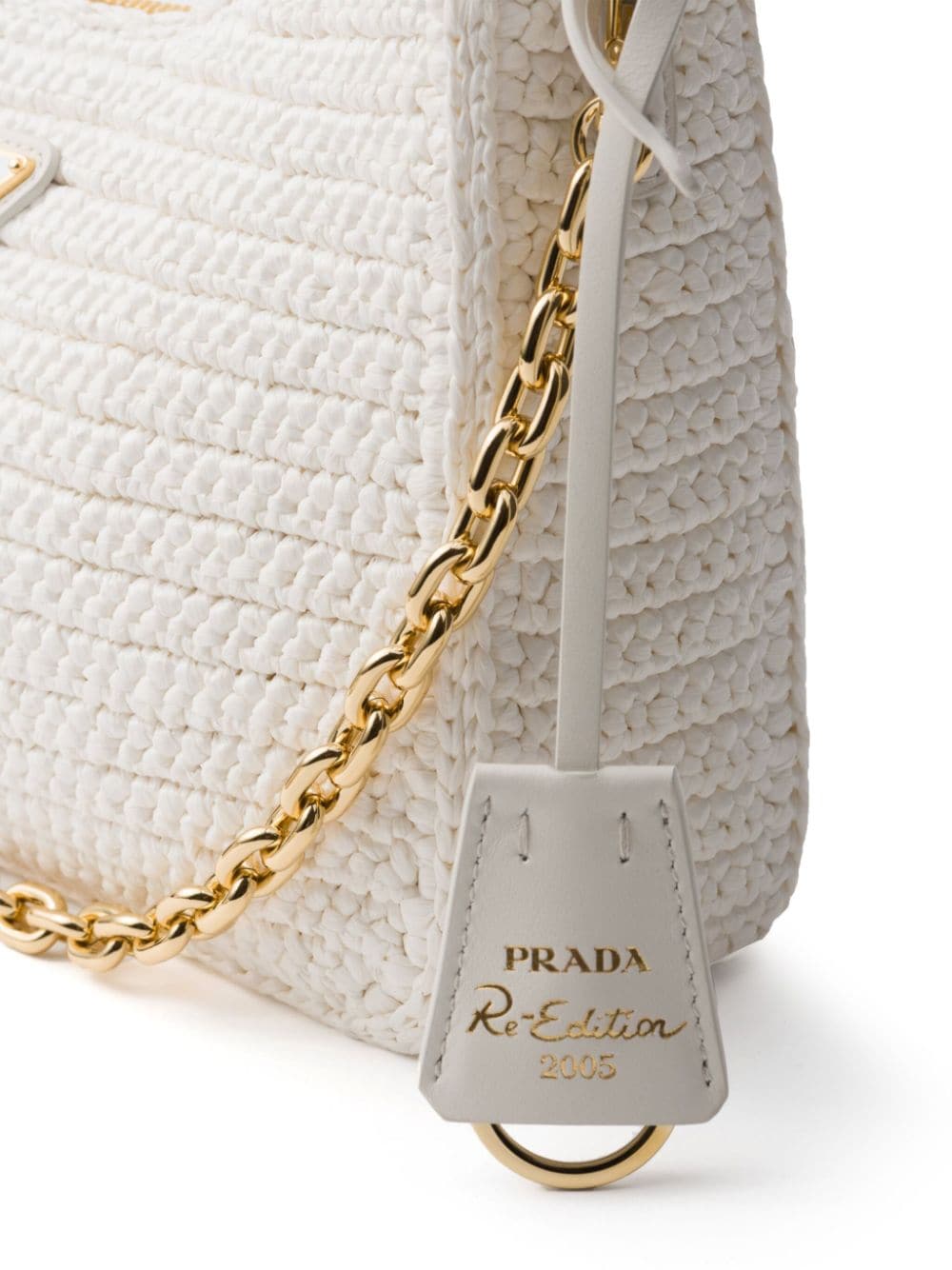 Prada Re-Edition 2005 crochet shoulder bag