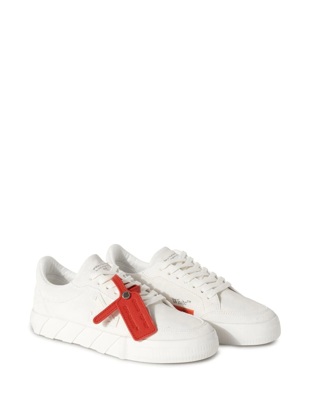 Off-White Low Vulcanized suede sneakers