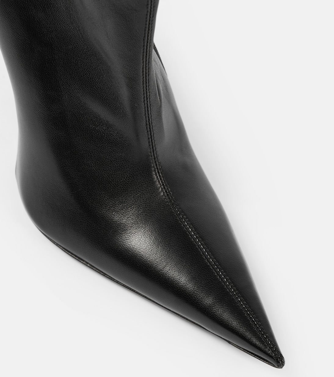 BALENCIAGA Avenue leather over-the-knee boots